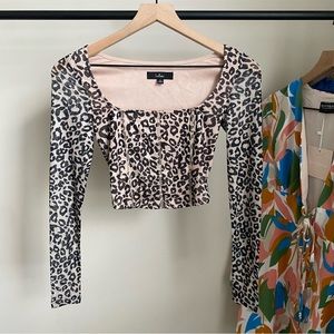 Lulu’s‎ Leopard Corset Top